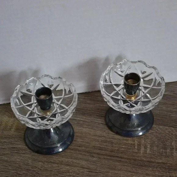 Vtg Candlestick  Holders - Picture 3 of 8